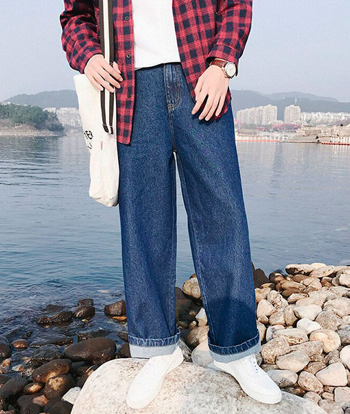 Джинсы кроя Wide Leg
